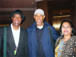 Jack, Kevin Turner (Guitarist for Kirk Whalum Band) and Alice Flowers